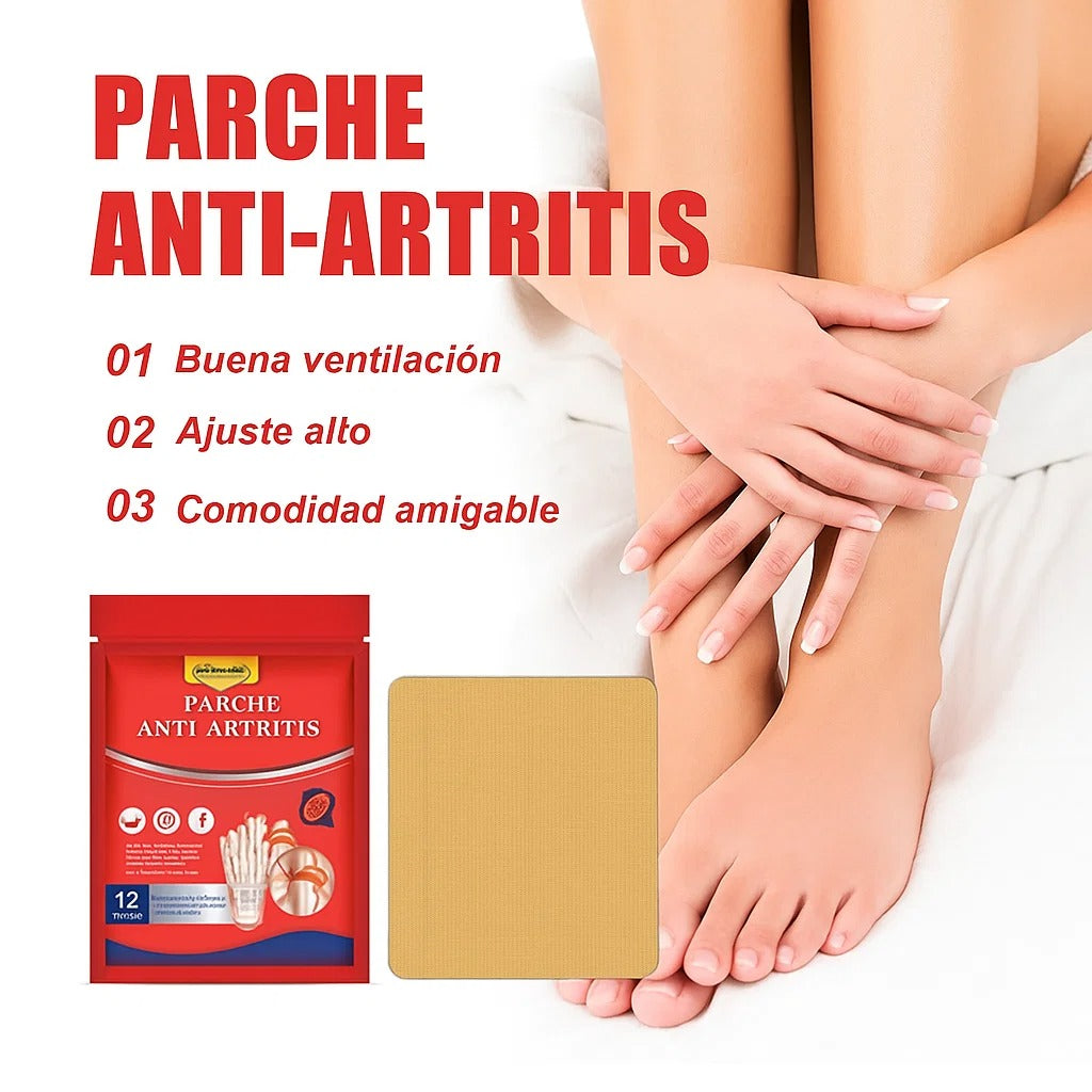 PACK de 3- Parche De Alivio De Artritis