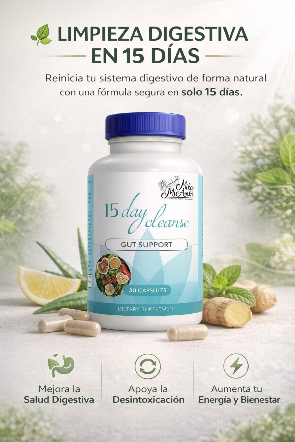 15 Day Cleanse de by Mila MI Amor.