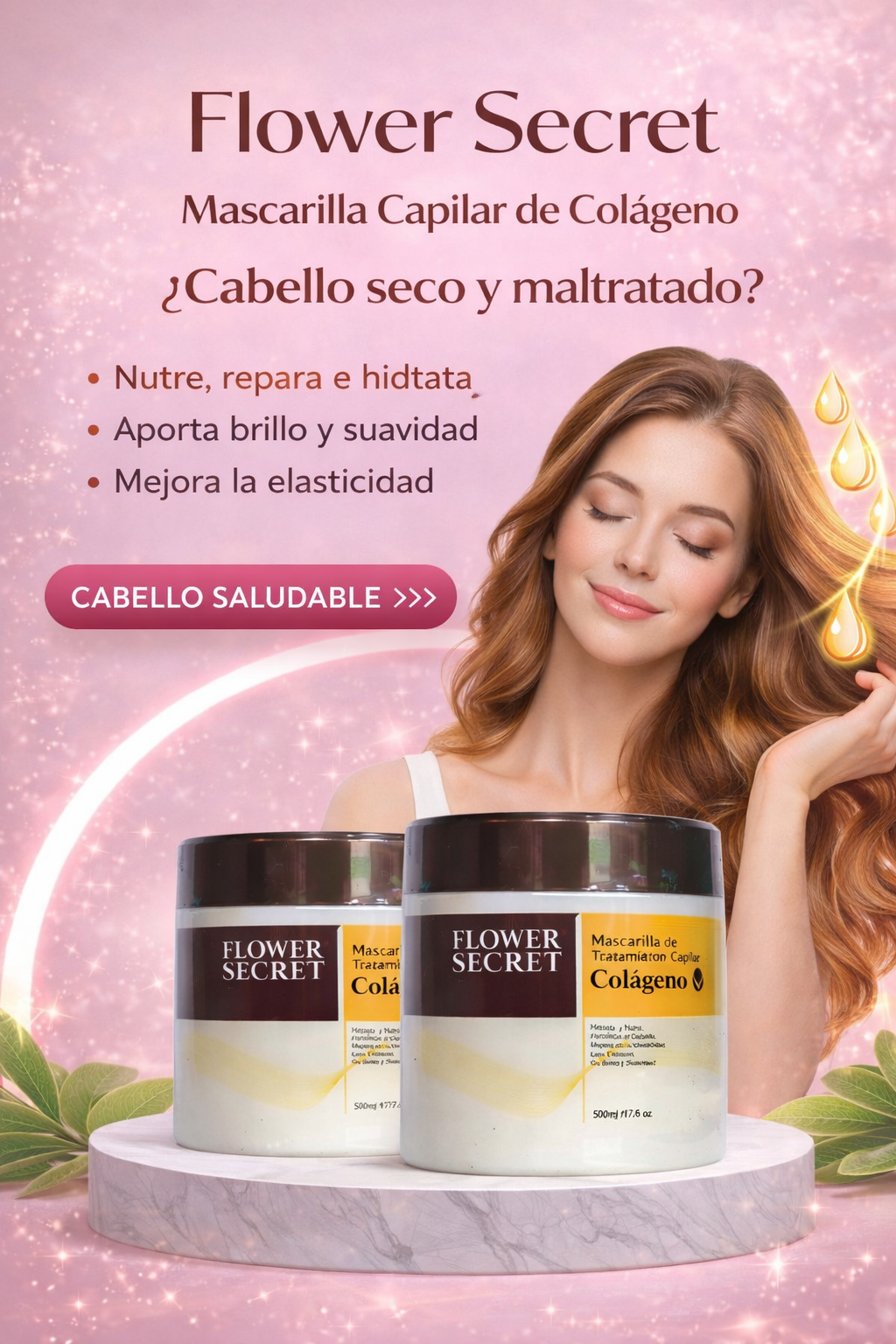 Mascarilla pax de 2 Tratamiento Capilar