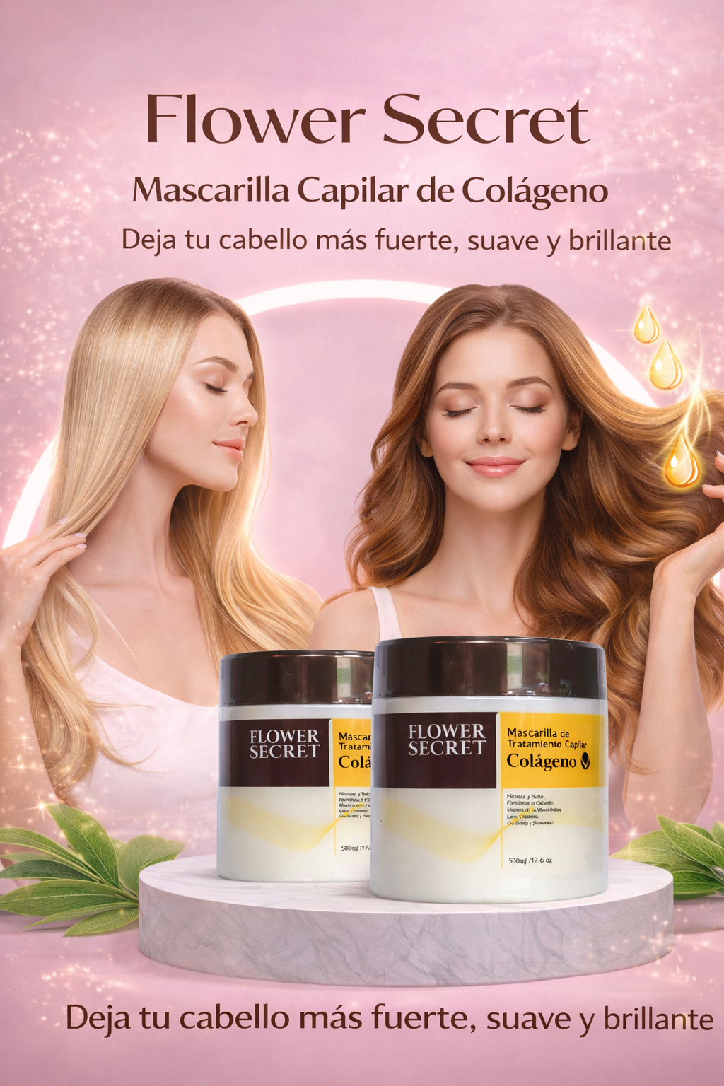 Mascarilla pax de 2 Tratamiento Capilar
